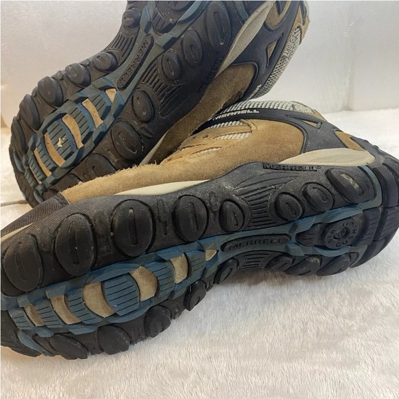 Merrell Kangaroo Celestial Brown Blue Trail Hiking Boots J598204C Women’s Size 9 - Picture 14 of 16